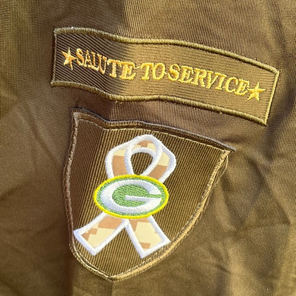 NFL Nike GreenBay Packer Salute to Service Jersey, 3XL - Picture 5 of 6